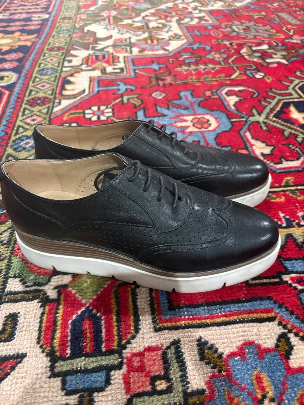 Geox Kattilou platform oxfords size 40